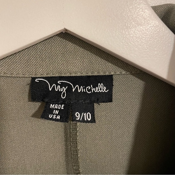 Vintage Green Dress and Jacket Two Piece Set - My Michelle - Picture 6 of 8